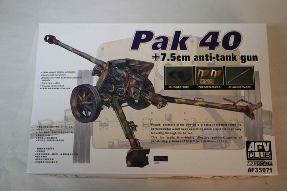 AFVAF35071 - AFV Club - 1/35 Pak 40 75mm Anti Tank Gun -  WWHP112734