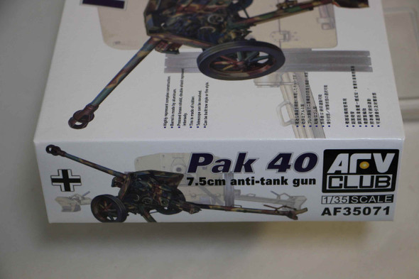 AFVAF35071 - AFV Club - 1/35 Pak 40 75mm Anti Tank Gun -  WWHP112734