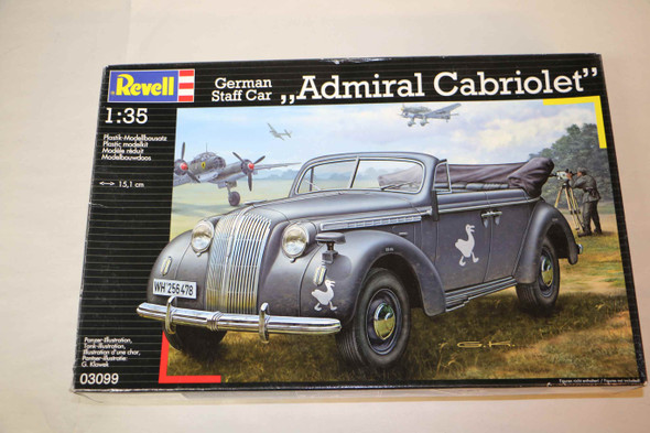 RMX03099 - Revell 1/35 Opel Admiral Cabriolet Staff - WWHP112736