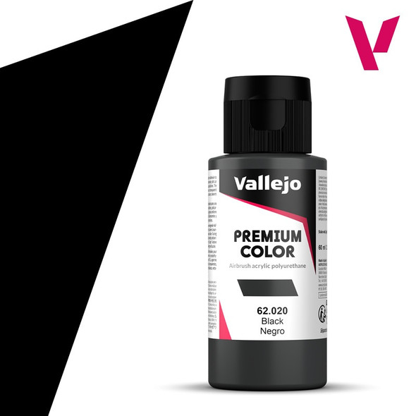 VLJ62020 - Vallejo Premium Color 60ml - Black