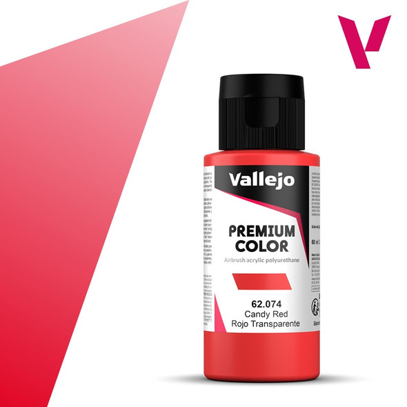 VLJ62074 - Vallejo Premium Color 60ml - Candy Red