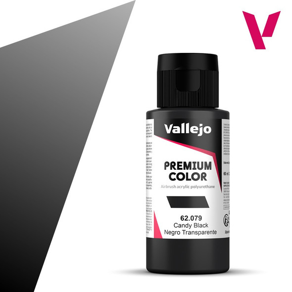 VLJ62079 - Vallejo Premium Color 60ml - Candy Black