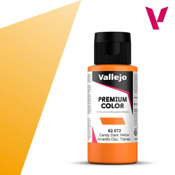 VLJ62072 - Vallejo Premium Color 60ml - Candy Dark Yellow