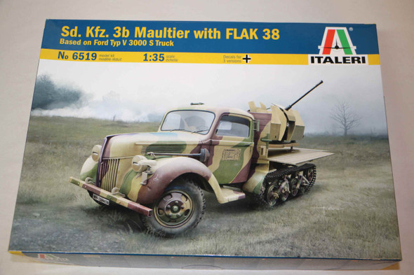 ITA6519 - Italeri - 1/35 Sd.Kfz.3b Maultier w/ FLAK 38 - WWHP111101