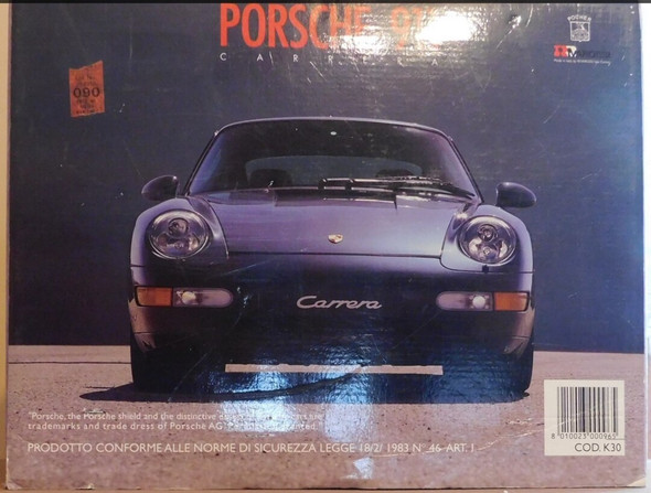 POCCOD. K30 - Pocher 1/8 Porsche 911 Carrera Black Ver WWHP112771