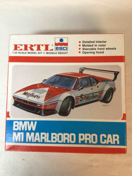 ERT8262 - ERTL 1/24 BMW M1 Marlboro Pro Car - WWHP111124