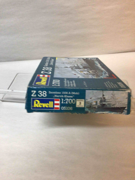 RAG05106 - Revell - 1/700 Z 38 Zerstörer 1936 A (Mob) "Narvik-Klasse" - WWHP111210