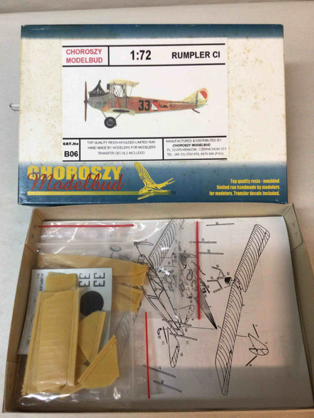 CHOB06 - Choroszy Modelbud 1/72 Rumpler CI - WWHP111215