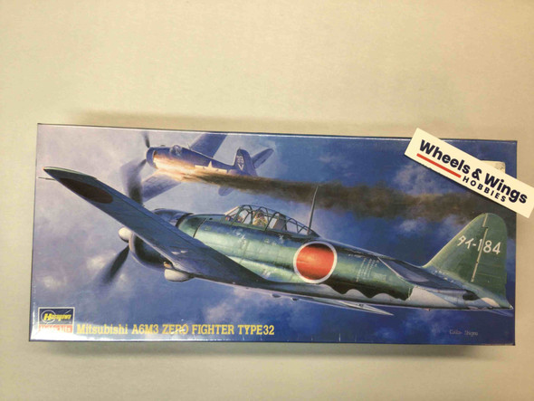 HAS51316 - Hasegawa 1/72 Mitsubishi A6M3 Zero Fighter Type 32 - WWHP111235