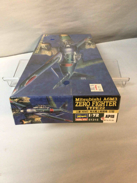HAS51315 - Hasegawa 1/72 Mitsubishi A6M3 ZERO Fighter Type 22 (ZEKE) - WWHP111236