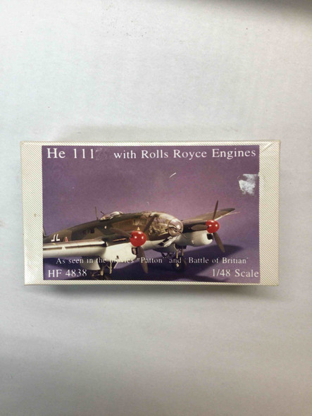 HFRHF-4838 - HighFlight Replicas 1/48 He-111 with Rolls Royce Engines - WWHP111308
