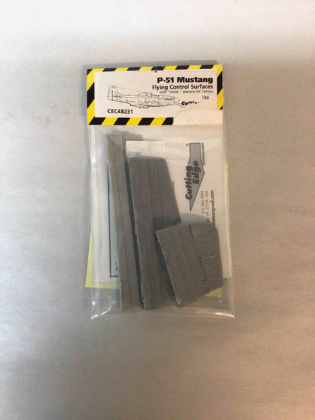 CEMCEC48231 - Cutting Edge Model Works 1/48 P-51 Mustang Flying Control Surfaces
