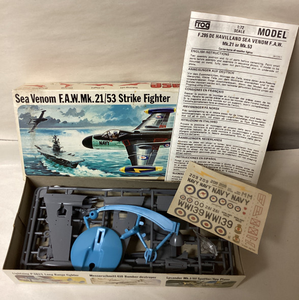 FRGF295 - Frog 1/72 Sea Venom F.A.W.Mk. 21/53 Strike Fighter - WWHP111339