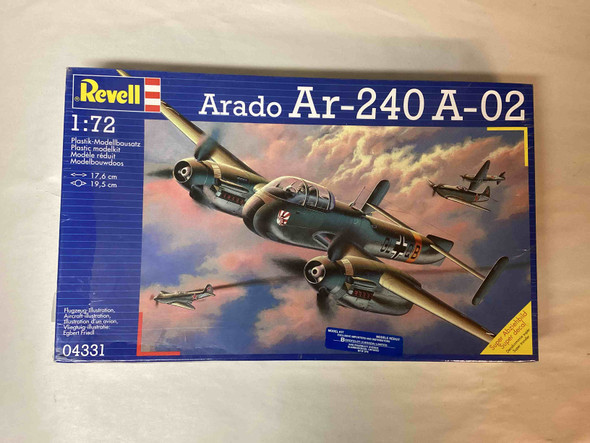 RAG04331 - Revell 1/72 Arado Ar-240 A-02 - WWHP111412