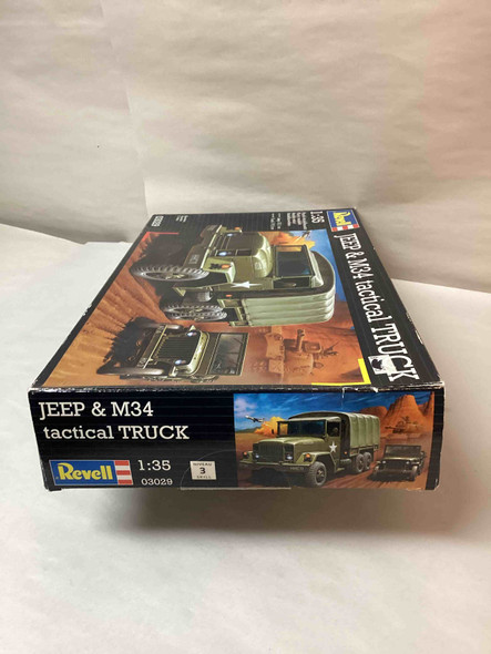 RAG03029 - Revell 1/35 Jeep and M34 tactical Truck - WWHP111426