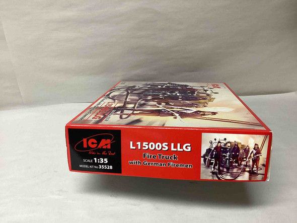 ICM35528 - ICM 1/35 L1500S LLg Fire Truck w/ German Firemen - WWHP111445