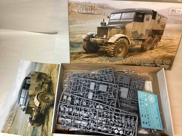 IBG35030 - IBG 1/35 Scammel Pioneer R100 Artillery Tractor - WWHP111460