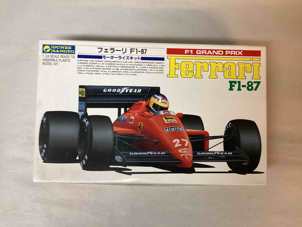 GUNG-472 - Gunze Sangyo 1/24 Ferrari F1-87 - WWHP111531