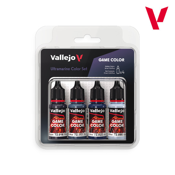 VLJ72389- Vallejo Game Color Ultramarine Color Set 18ml