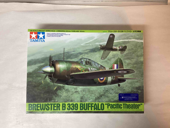TAM61094 - Tamiya 1/48 Brewster B-339 Buffalo "Pacific Theatre" - WWHP111586