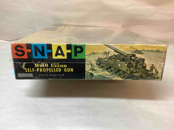 SPP151 - SNAP Plastics 1/40 Self-Propelled Gun M-40 155mm - WWHP111587