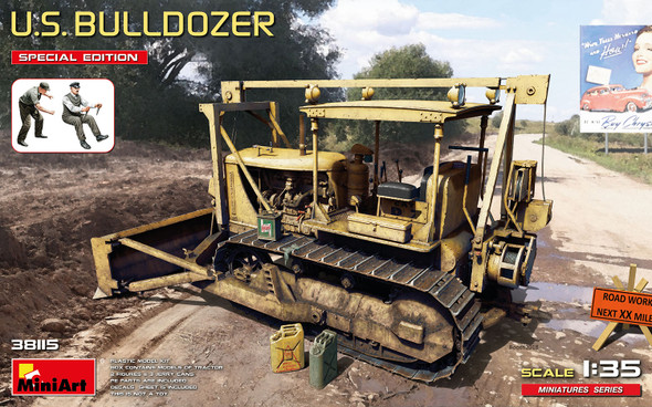 MIA38115 - Miniart 1/35 US Bulldozer Special Edition