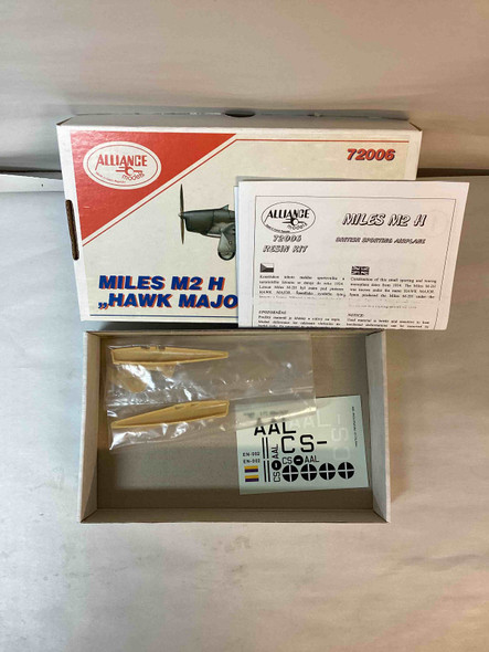 ALL72006 - Alliance Models 1/72 Miles M2 H 'Hawk Major' - WWHP111614