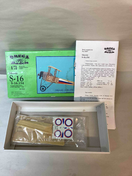 OME72057 - OMEGA Models 1/72 Sikorski S-16.154 - WWHP111616