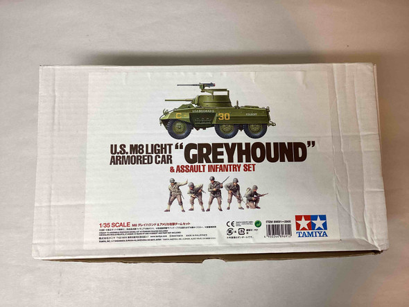 TAM89691 - Tamiya 1/35 U.S. M8 "Greyhound" & Assault Infantry Set - WWHP111677