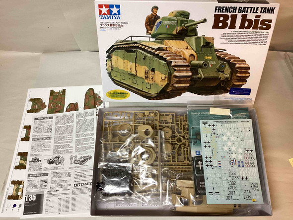 TAM35282 - Tamiya 1/35 French Battle Tank B1 Bis - WWHP111687