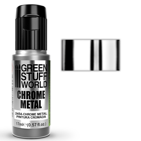 GSW2454 - Green Stuff World Chrome Paint 17ml