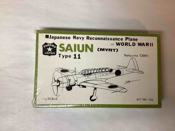 FPJ103 - Farpro Japan 1/72 Nakajima C6N1 Saiun (Myrt) - WWHP111716