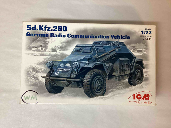 ICM72431 - ICM 1/72 Sd.Kfz.260 Radio Vehicle - WWHP111763