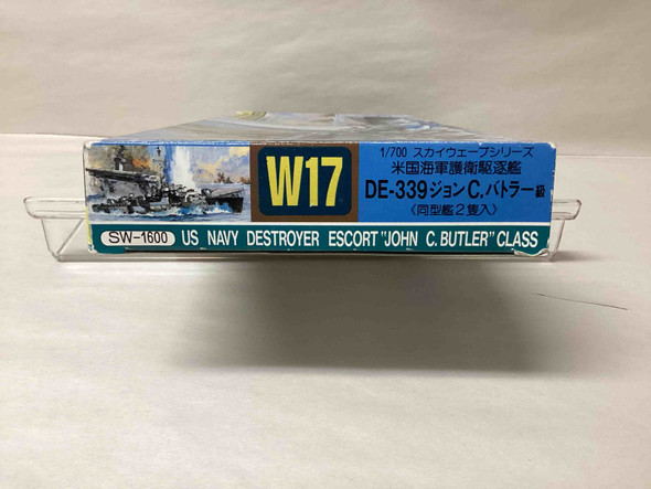 PITSW-1600 - Pit-Road 1/700 US Navy Destroyer Escort DE-339 John C. Butler Class - WWHP111786