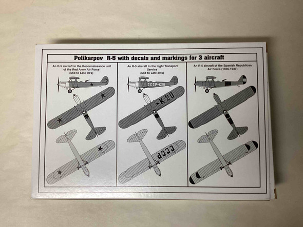 ENC1016 - Encore Models 1/72 Polikarpov R-5 WWHP112890