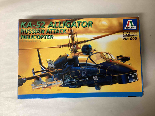 ITA005 - Italeri 1/72 KA-52 Alligator Russian Attack Helicopter - WWHP111824