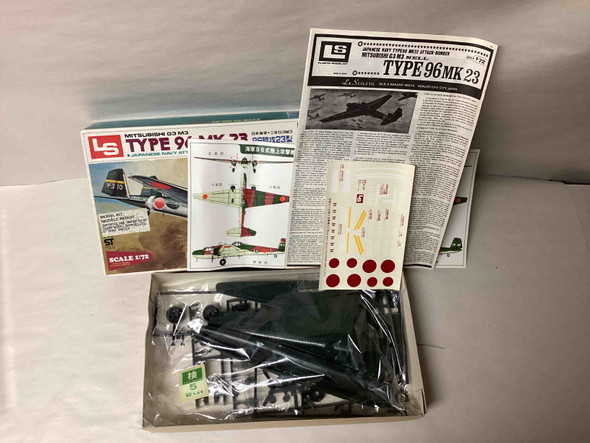LSMA502 - LS Models 1/72 Japanese Navy Attack Bomber Mitsubishi G3 M3 Type 96 Mk.23 Nell  WWHP112900
