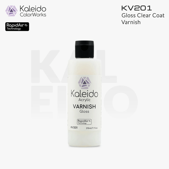 KCWKV201 - Kaleido Gloss Clear Coat Varnish (Gloss 210ml)