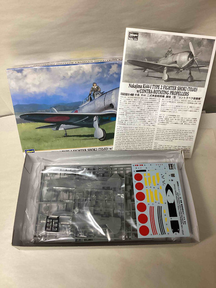 HAS07331 - Hasegawa 1/48 Ki44-I Type 2 (Tojo) w/Contra-Rotating Prop - WWHP111916