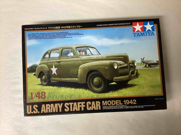 TAM32559 - Tamiya 1/48 US Army Staff Car (1942) - WWHP111917