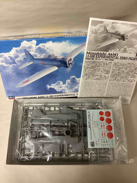 HAS09840 - Hasegawa 1/48 A6M1 12-Shi Experimental Zero - WWHP111921