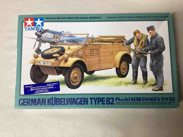 TAM32501 - Tamiya 1/48 German Kubelwagen Type 82 - WWHP111928