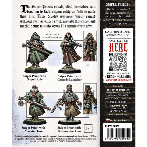 Trench Crusade Sniper Priest