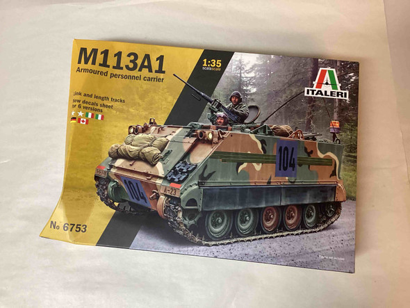 DP-ITA6753 - Italeri 1/35 M113A1 Armoured Personnel Carrier (Box Damagaed)