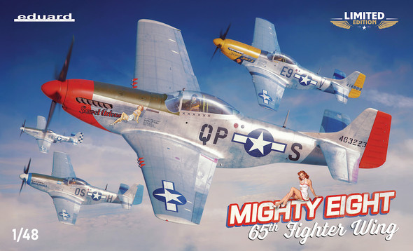 EDU11196 - Eduard 1/48 MIGHTY EIGHTH 65th Fighter Wing Limted Edition
