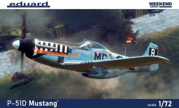 EDU7477 - Eduard 1/72 P-51D Mustang Weekend Edition