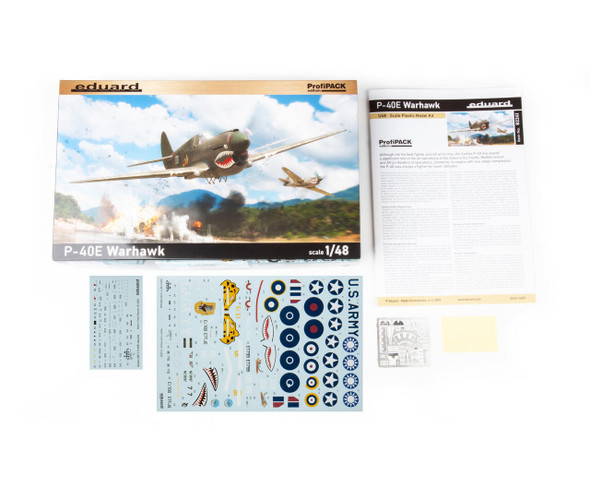 EDU82241 - Eduard 1/48 P-40E Warhawk ProfiPACK