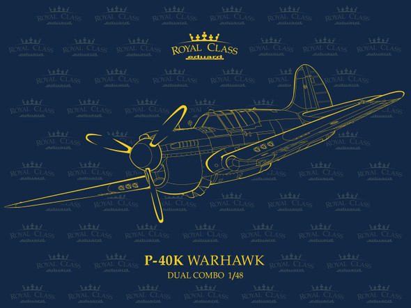 EDUR0024 - Eduard 1/48 P-40K Dual Combo Royal Class