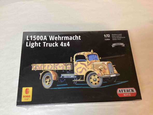 ATT72904 - Attack Hobby Kits 1/72 L1500A Wehrmacht Light Truck 4x4 - WWHP111941