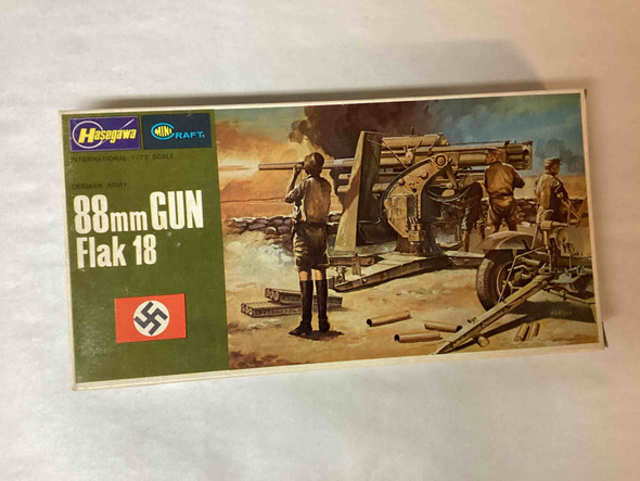MAH710 - Hasegawa Minicraft 1/72 88mm Gun Flak 18 - WWHP111948